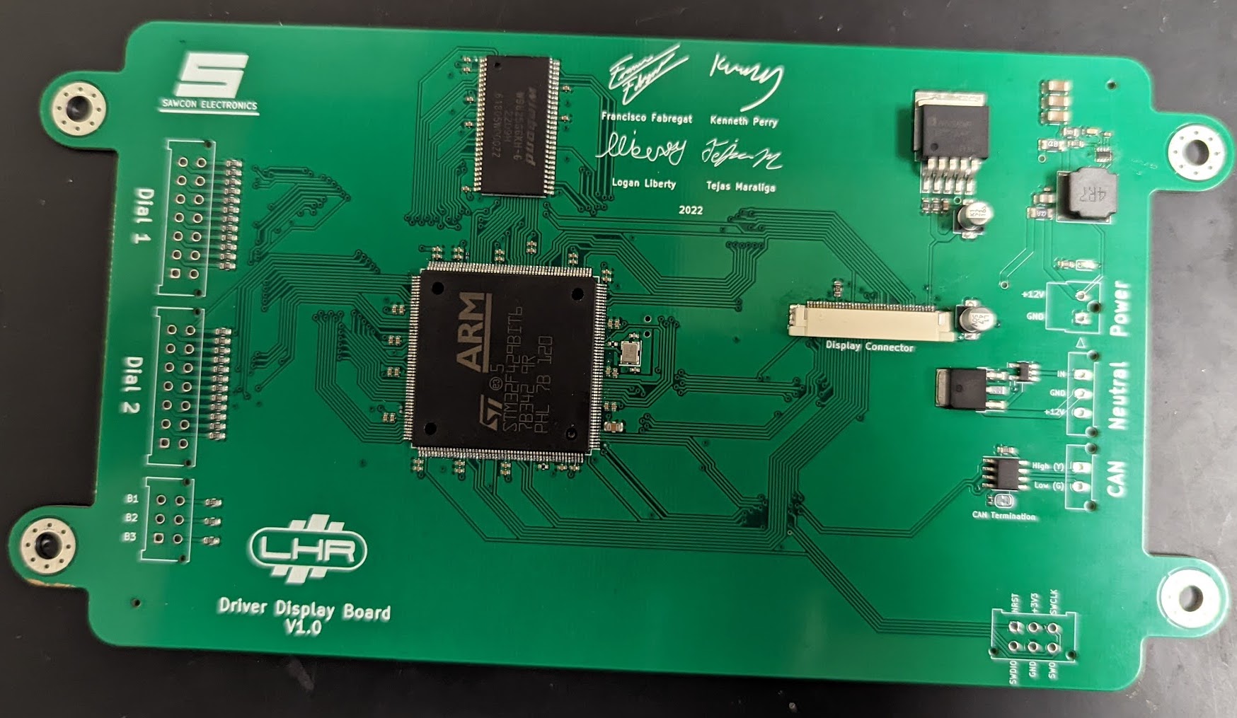 Sawcon Dashboard Display Driver